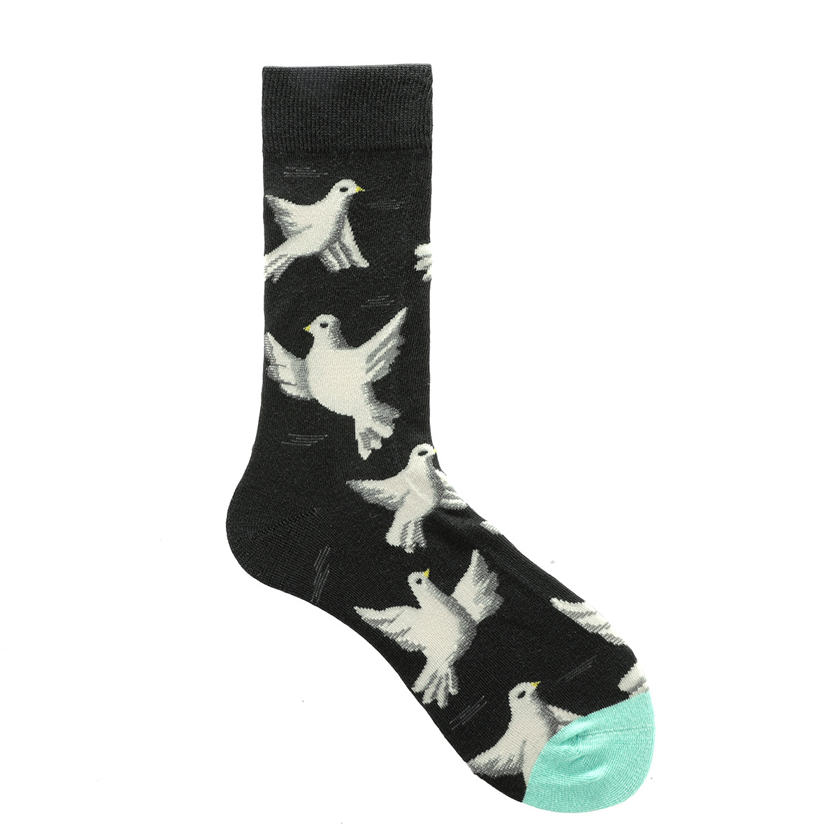 Hip-Pop Skateboard Crew Socks Lips Smile Animal Pattern Socks Men And Women In Tube Sock